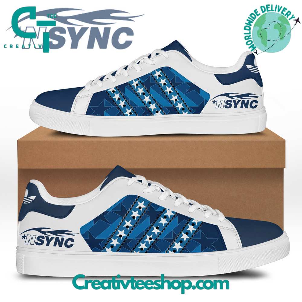 JWFancy NSYNC Band Skate Stan Shoes Sneakes For Men And Women