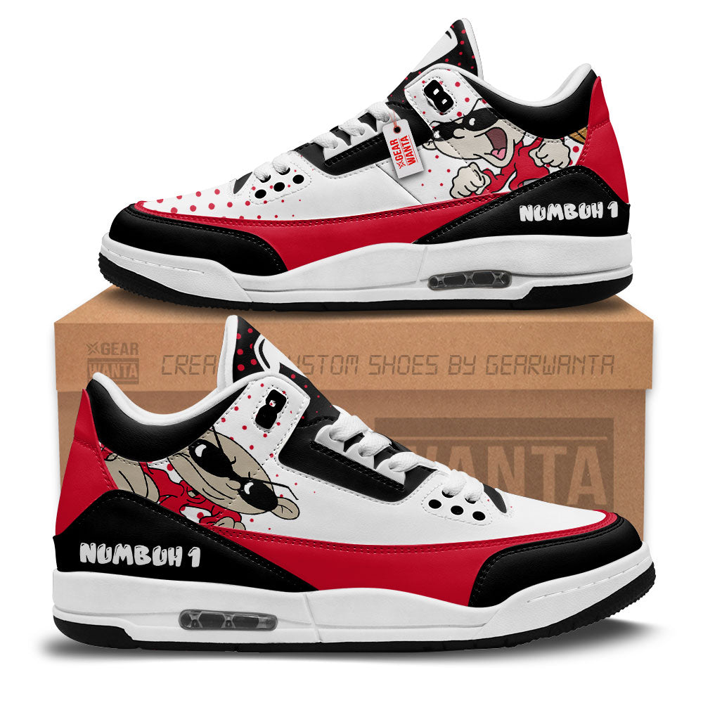 JWFancy Numbuh 1 Codename Kids Next Door AJ3 Sneakers Shoes For Men And Women