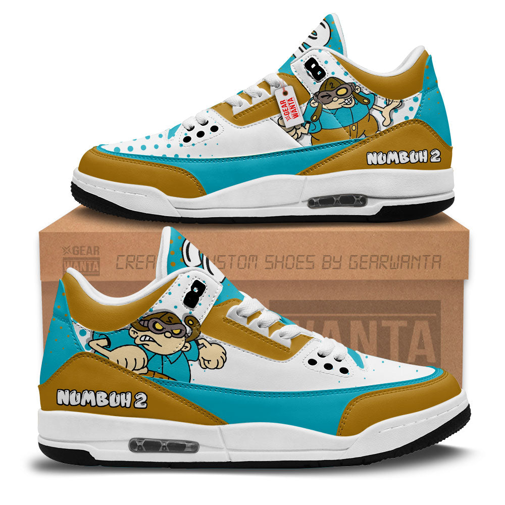 JWFancy Numbuh 2 Codename Kids Next Door AJ3 Sneakers Shoes For Men And Women
