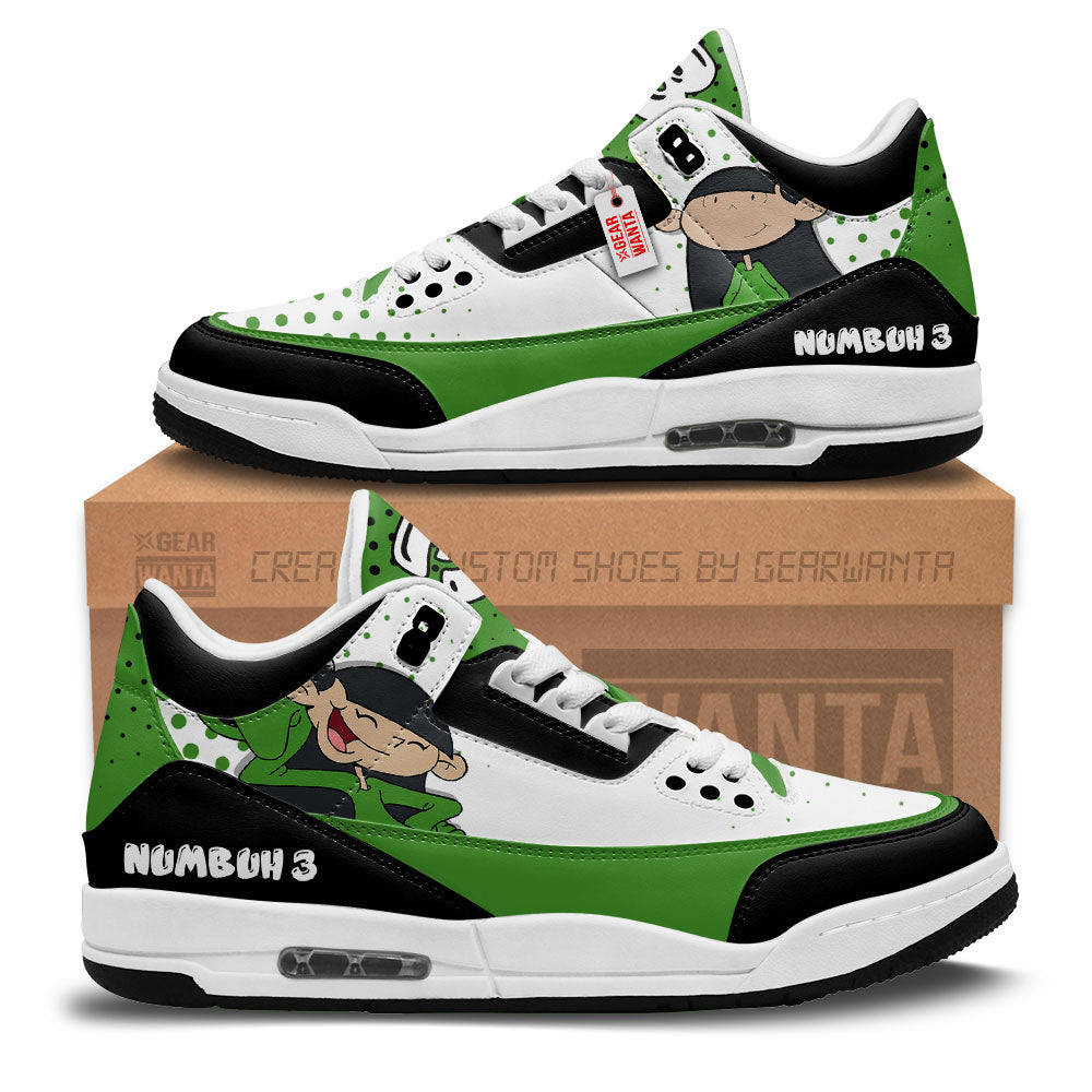 JWFancy Numbuh 21 Codename Kids Next Door AJ3 Sneakers Shoes For Men And Women