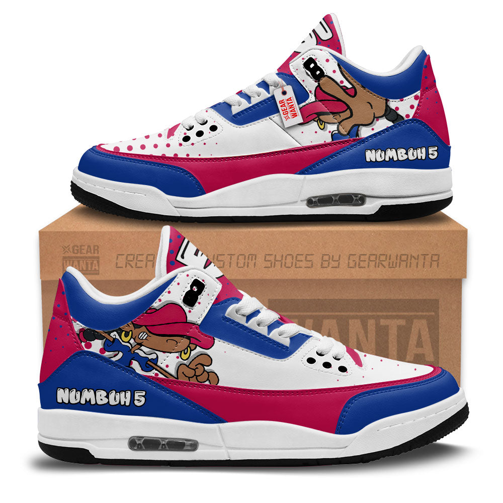 JWFancy Numbuh 5 Codename Kids Next Door AJ3 Sneakers Shoes For Men And Women