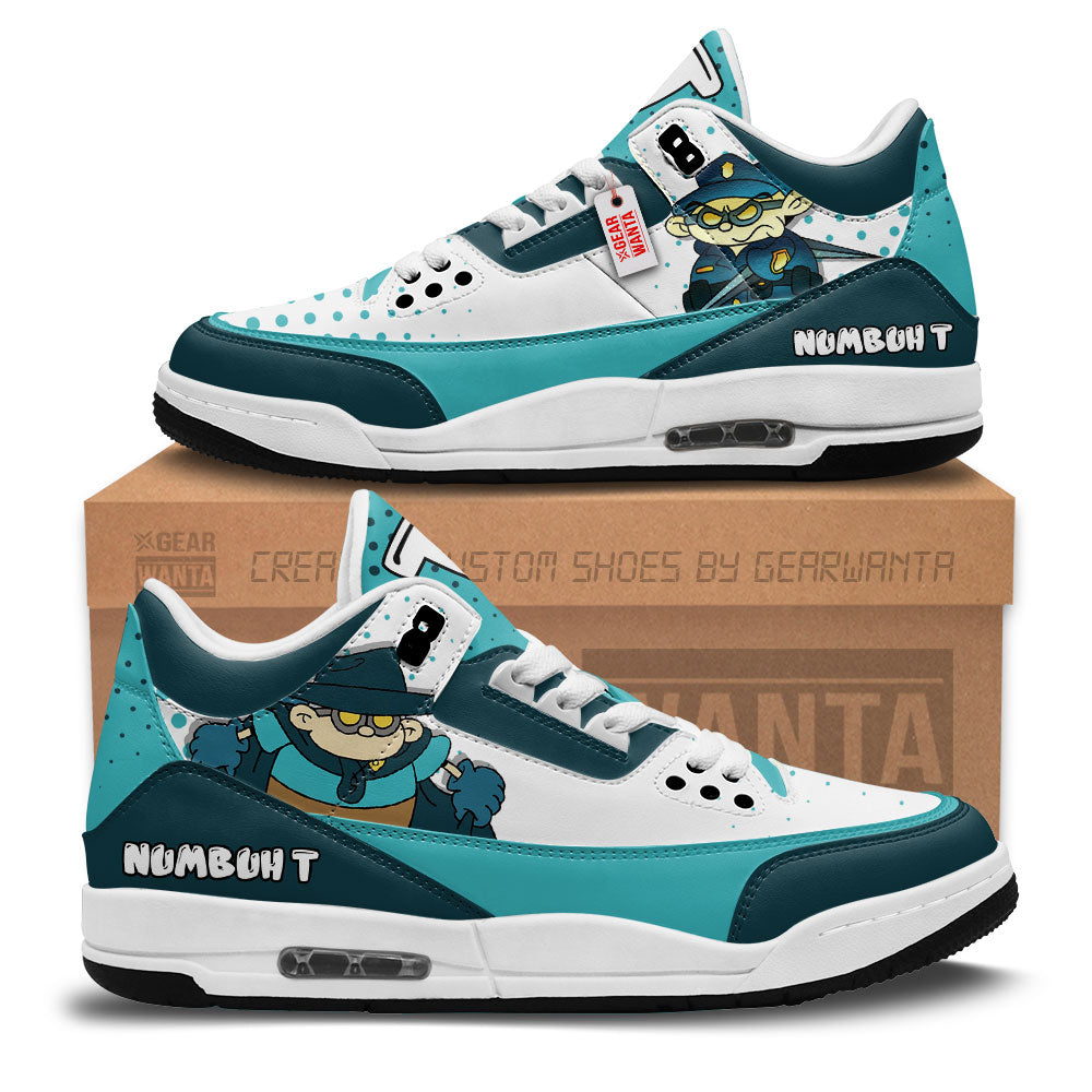 JWFancy Numbuh T Codename Kids Next Door AJ3 Sneakers Shoes For Men And Women