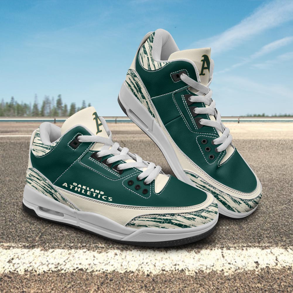 JWFancy Oakland Athletics AJ3 Sneakers Shoes For Men And Women
