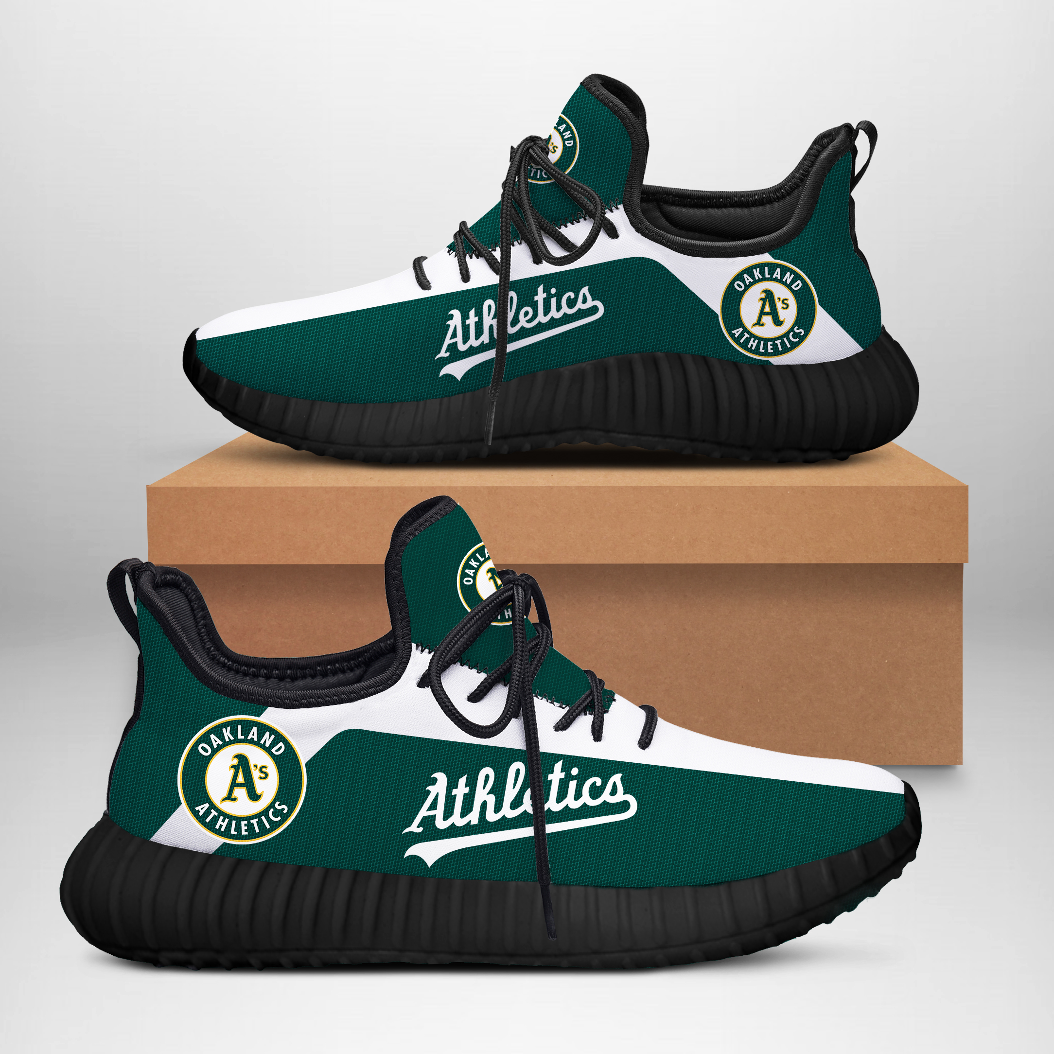 JWFancy Oakland Athletics Reze Sneakers Shoes For Men And Women