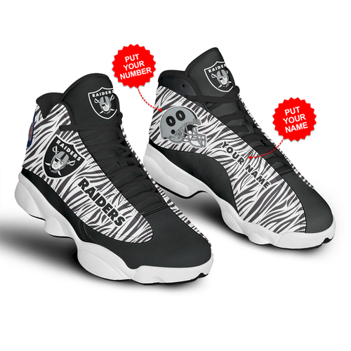 JWFancy Oakland Raiders AJ13 Sneakers Shoes For Men And Women