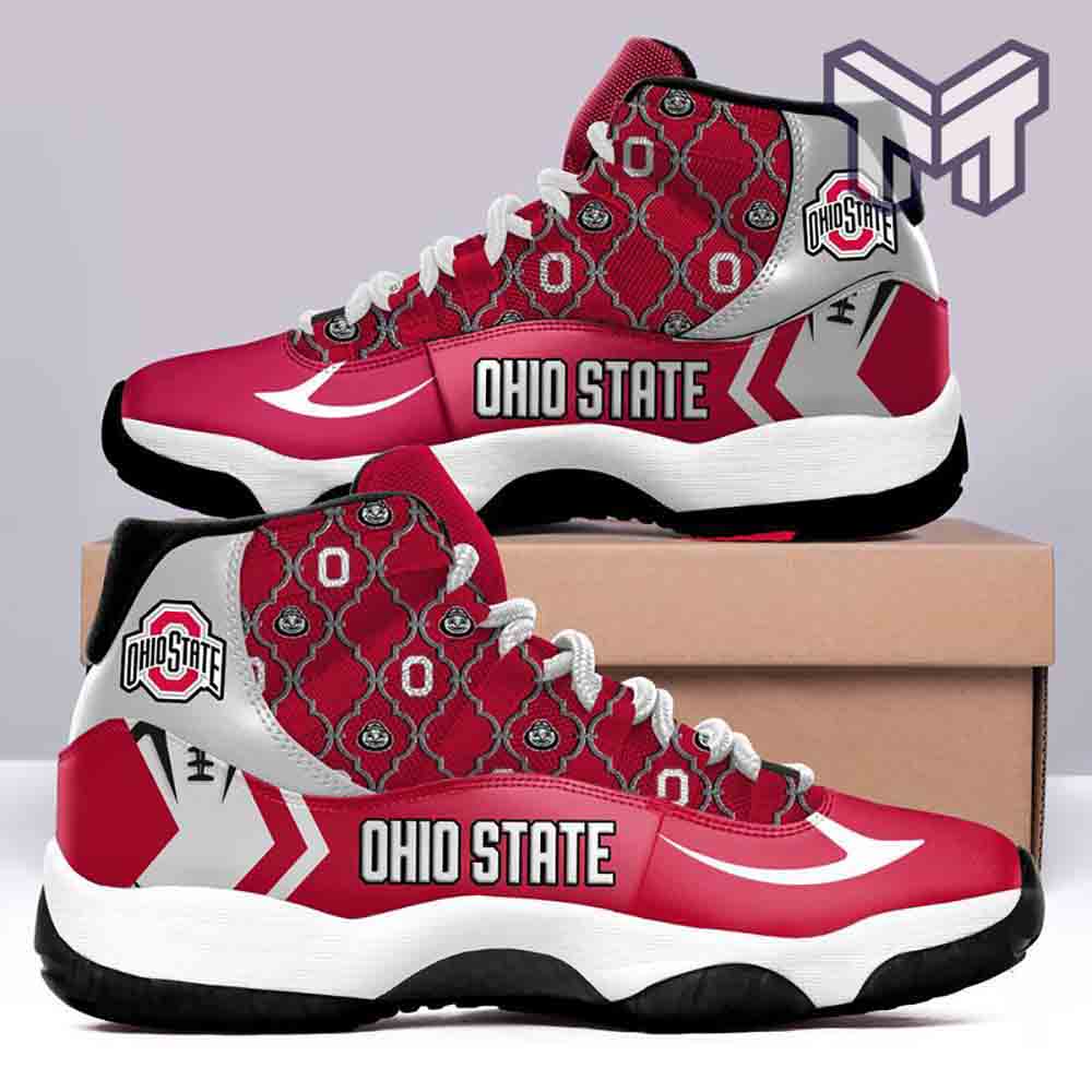 JWFancy Ohio State Buckeyes AJ11 Sneakers Shoes For Men And Women