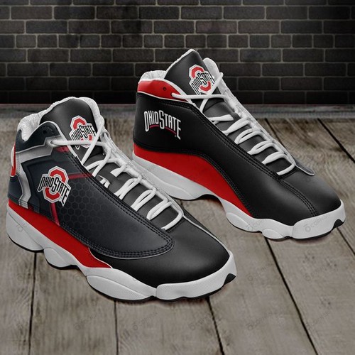 JWFancy Ohio State Buckeyes AJ13 Sneakers Shoes For Men And Women