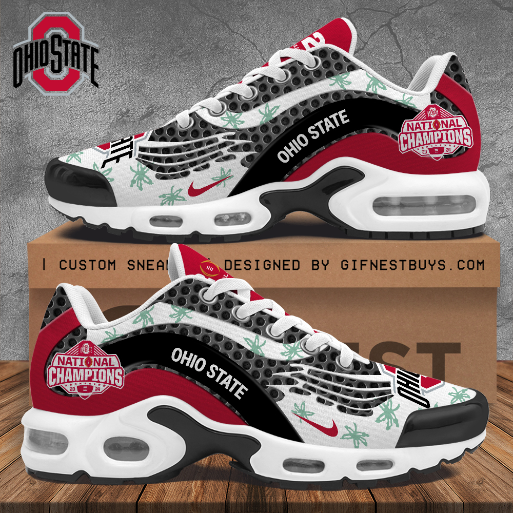 JWFancy Ohio State Buckeyes TN Shoes Sneakers For Men And Women