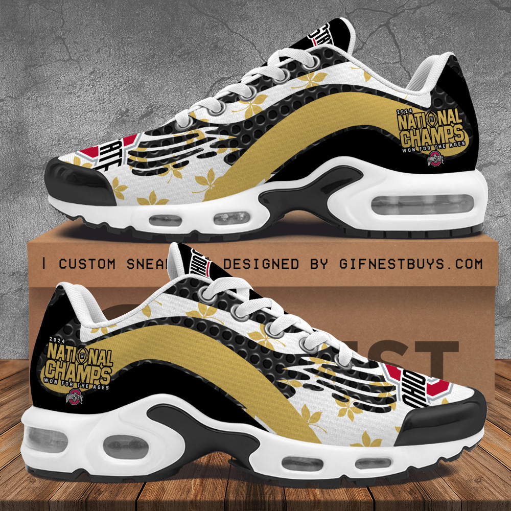 JWFancy Ohio State Buckeyes TN Shoes Sneakers For Men And Women