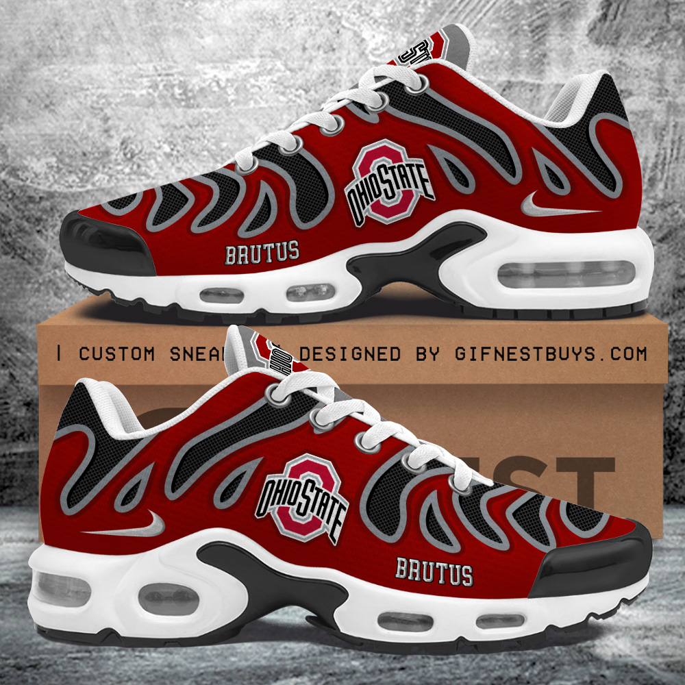 JWFancy Ohio State Buckeyes TN Shoes Sneakers For Men And Women