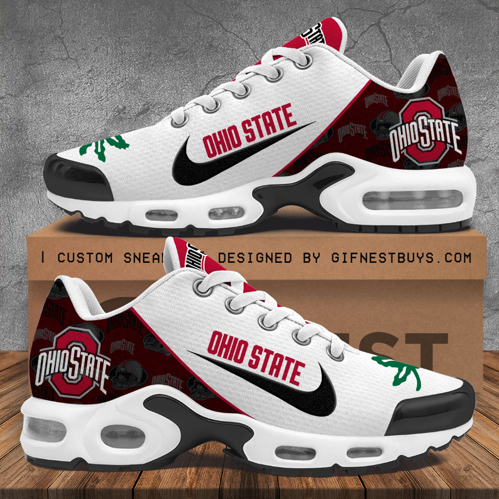JWFancy Ohio State Buckeyes TN Shoes Sneakers For Men And Women