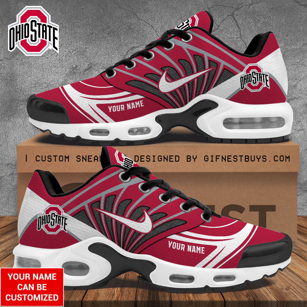 JWFancy Ohio State Buckeyes TN Shoes Sneakers For Men And Women