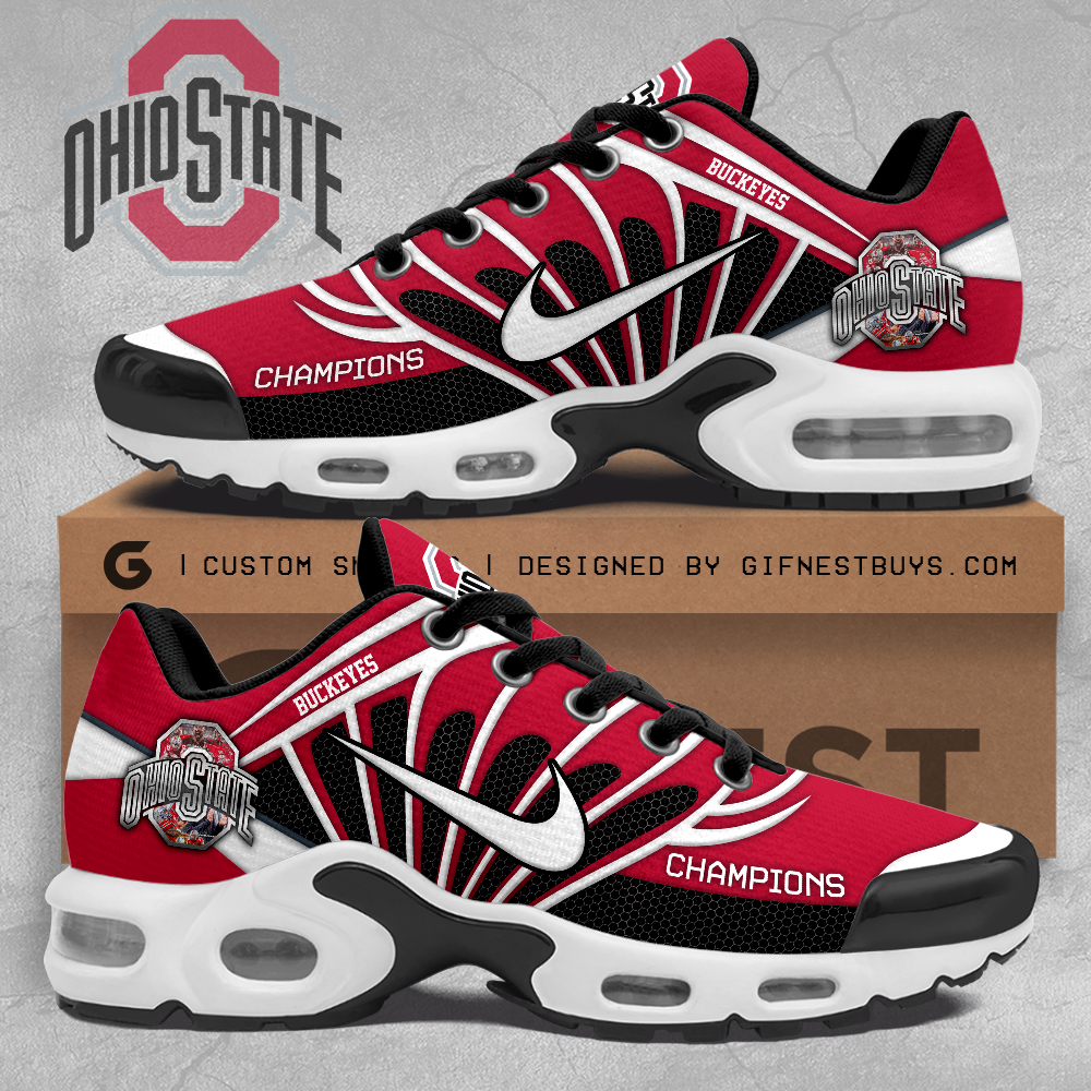 JWFancy Ohio State Buckeyes TN Shoes Sneakers For Men And Women