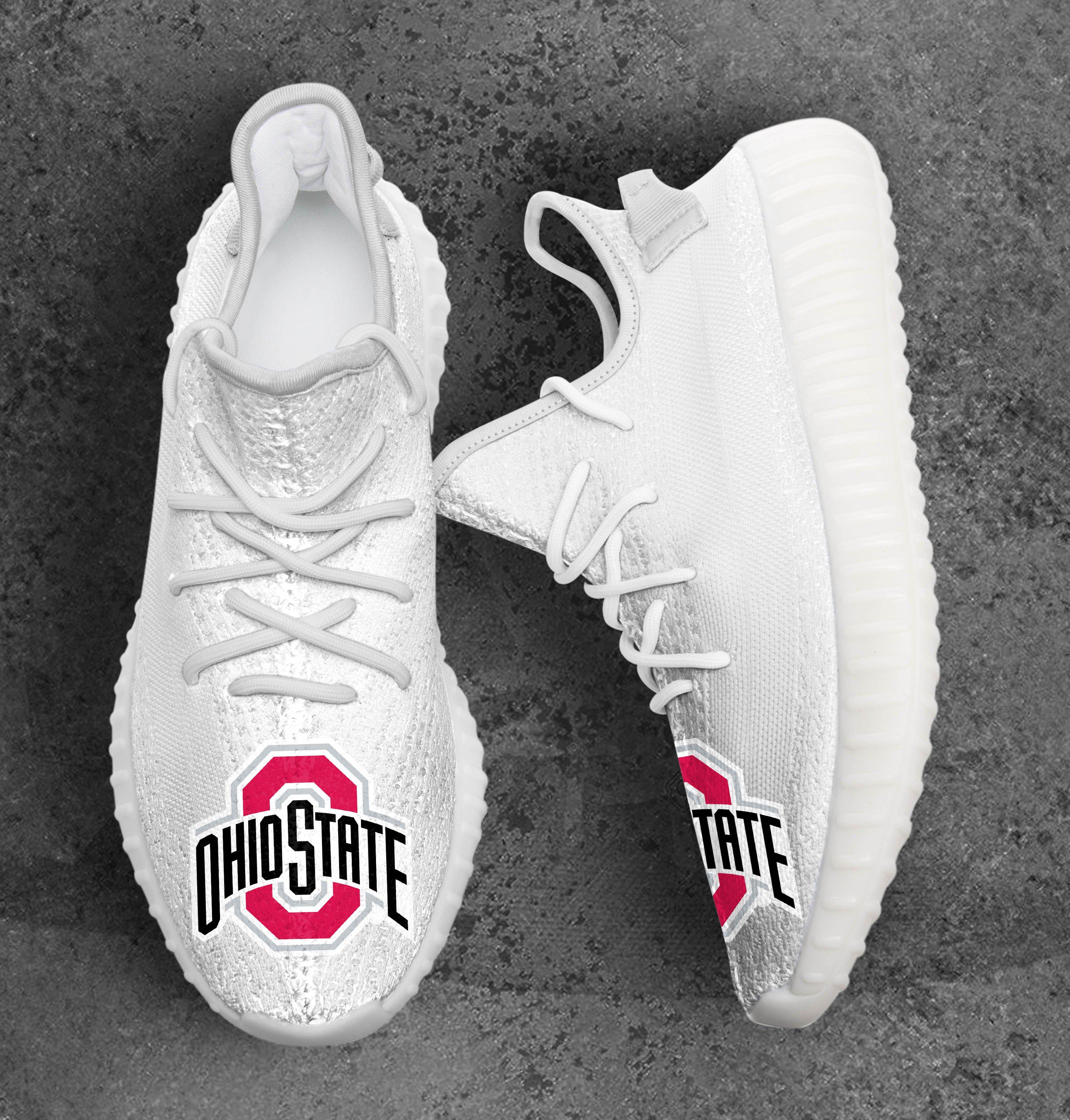 JWFancy Ohio State Buckeyes Yeezy Boost Shoes For Men And Women