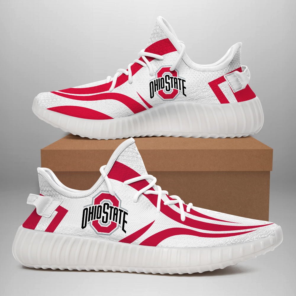 JWFancy Ohio State Buckeyes Yeezy Boost Shoes For Men And Women