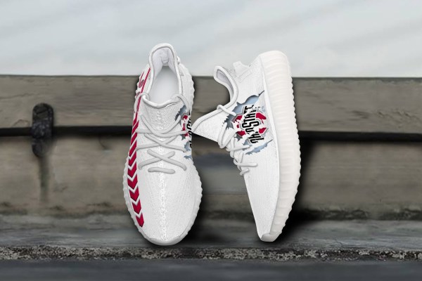 JWFancy Ohio State Buckeyes Yeezy Boost Shoes For Men And Women