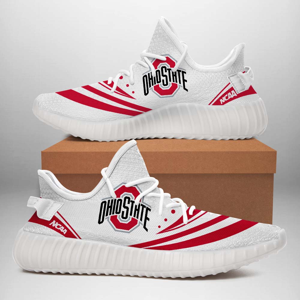 JWFancy Ohio State Buckeyes Yeezy Boost Shoes For Men And Women
