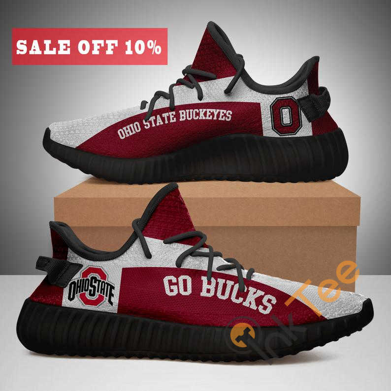 JWFancy Ohio State Buckeyes Yeezy Boost Shoes For Men And Women