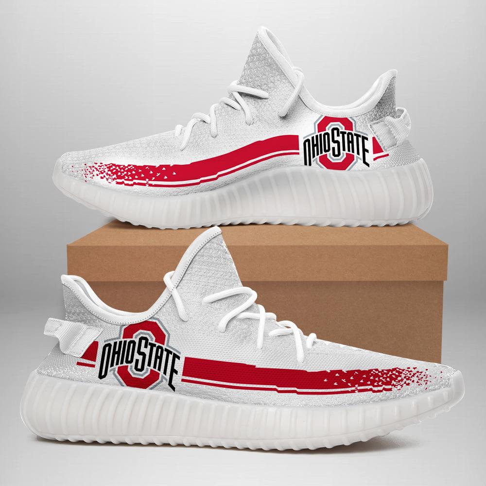 JWFancy Ohio State Buckeyes Yeezy Boost Shoes For Men And Women