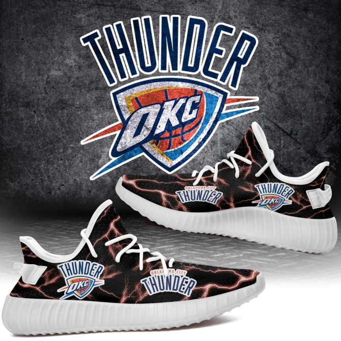 JWFancy Oklahoma City Thunder Yeezy Boost Shoes For Men And Women