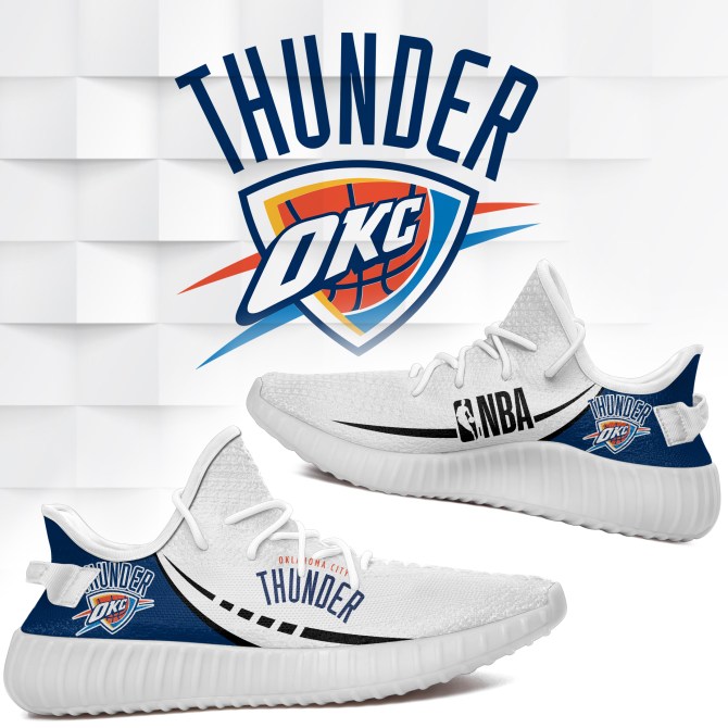 JWFancy Oklahoma City Thunder Yeezy Boost Shoes For Men And Women