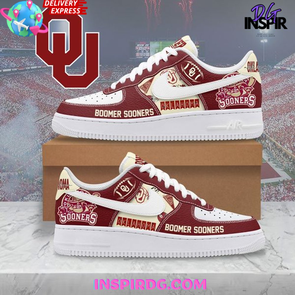 JWFancy Oklahoma Sooners Air Low-Top Sneakers Shoes For Men And Women