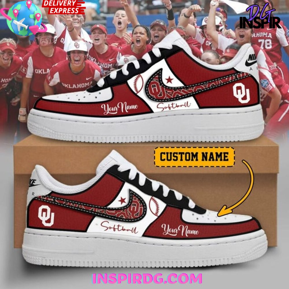 JWFancy Oklahoma Sooners Air Low-Top Sneakers Shoes For Men And Women