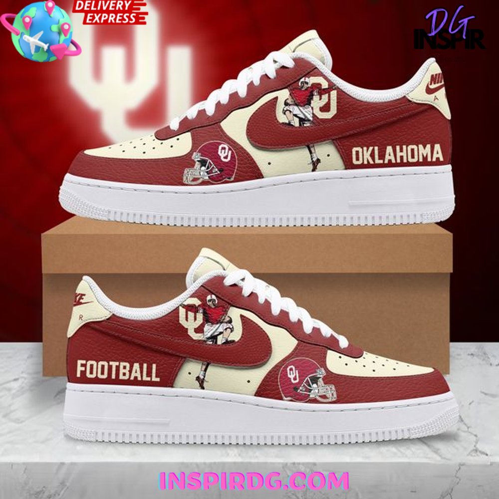JWFancy Oklahoma Sooners Air Low-Top Sneakers Shoes For Men And Women
