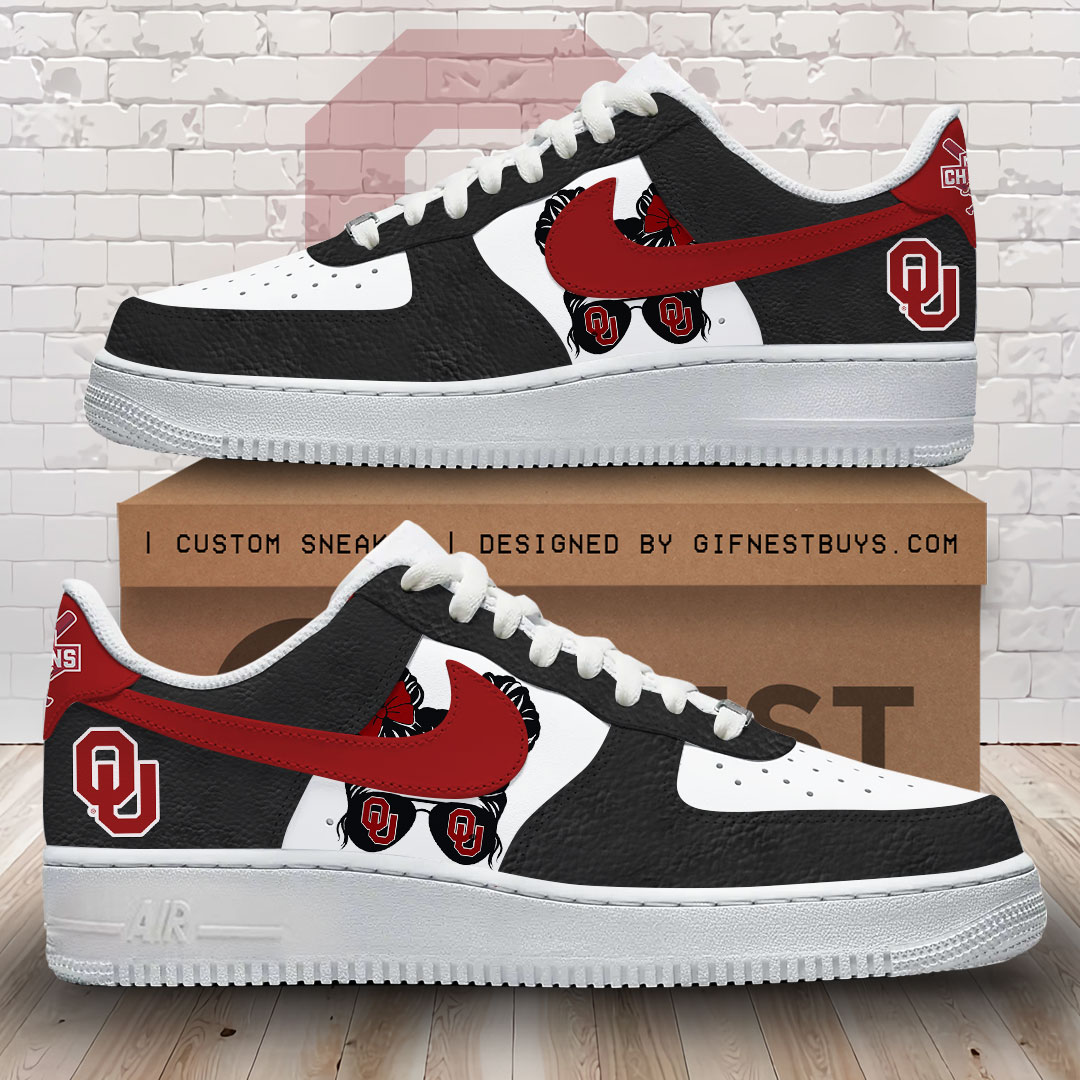 JWFancy Oklahoma Sooners Air Low-Top Sneakers Shoes For Men And Women