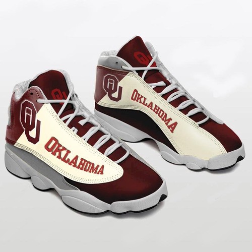 JWFancy Oklahoma Sooners AJ13 Sneakers Shoes For Men And Women
