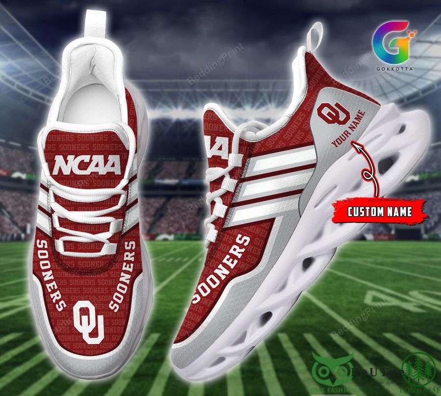JWFancy Oklahoma Sooners Max Soul Shoes Sneakers For Men And Women
