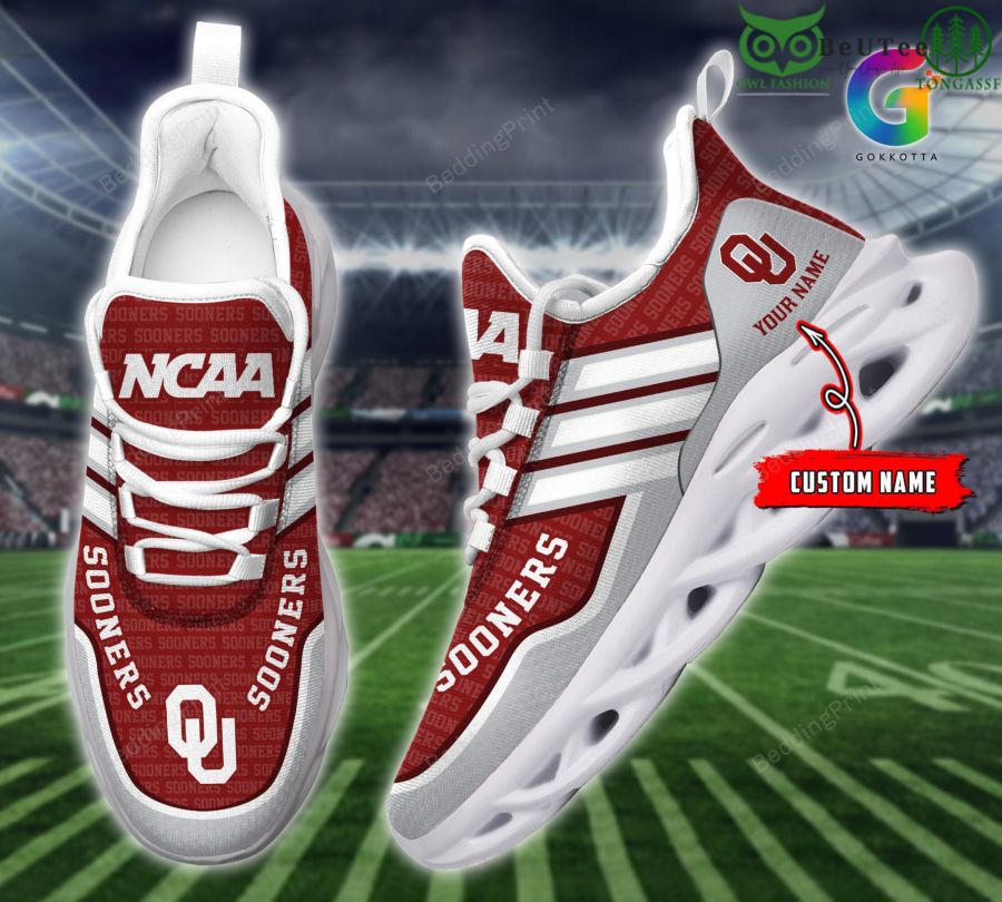 JWFancy Oklahoma Sooners Max Soul Shoes Sneakers For Men And Women