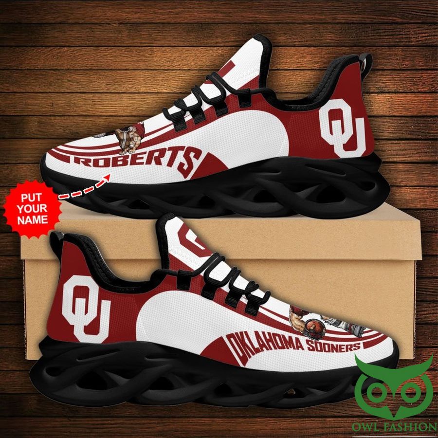 JWFancy Oklahoma Sooners Max Soul Shoes Sneakers For Men And Women