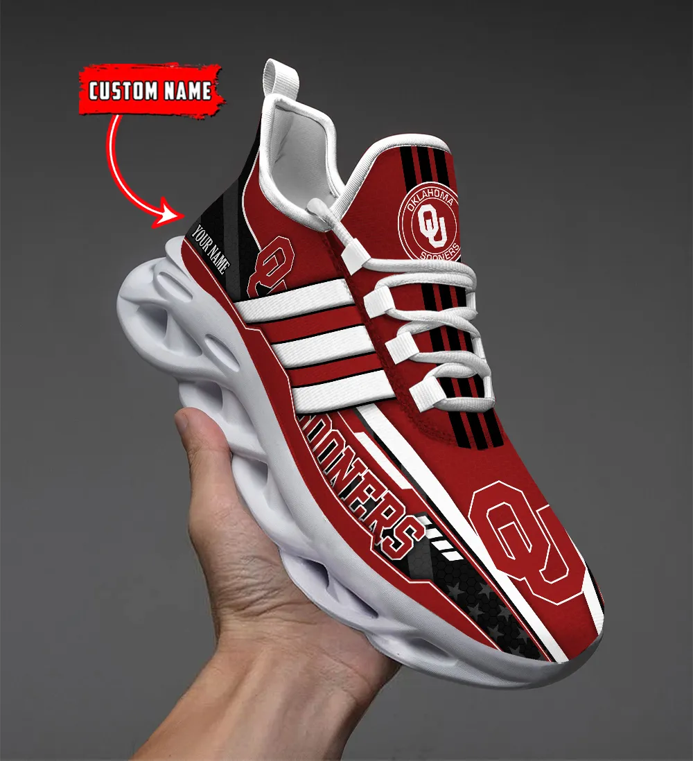 JWFancy Oklahoma Sooners Max Soul Shoes Sneakers For Men And Women