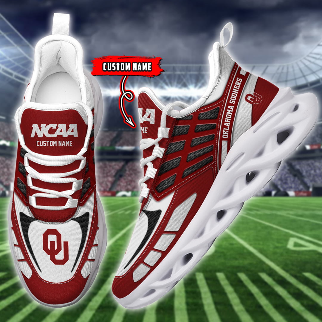 JWFancy Oklahoma Sooners NCAA Max Soul Shoes Sneakers For Men And Women