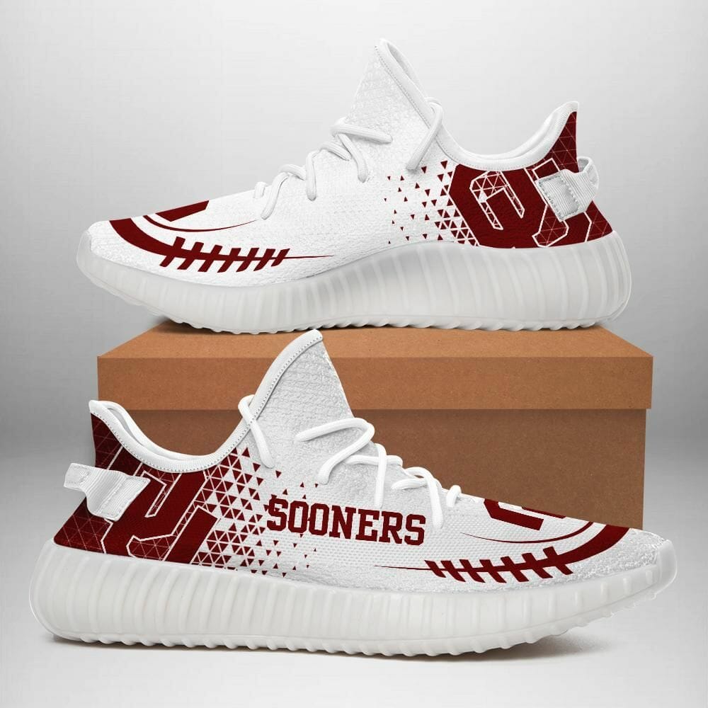 JWFancy Oklahoma Sooners Yeezy Boost Shoes For Men And Women