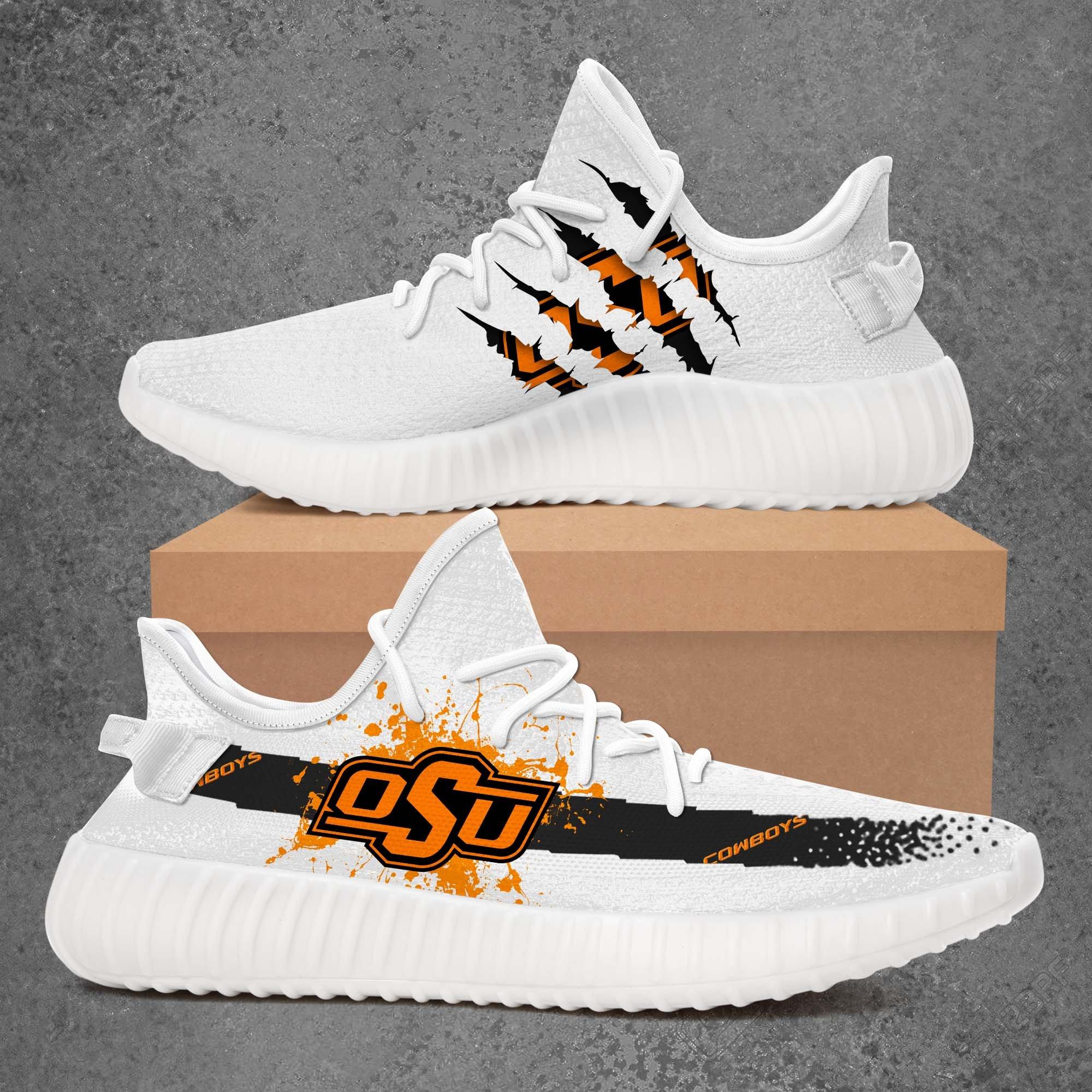 JWFancy Oklahoma State Cowboys Yeezy Boost Shoes For Men And Women