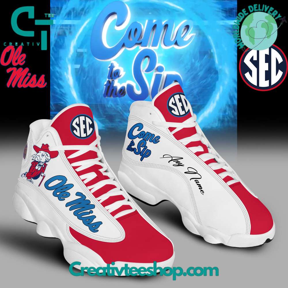 JWFancy Ole Miss Rebels AJ13 Sneakers Shoes For Men And Women
