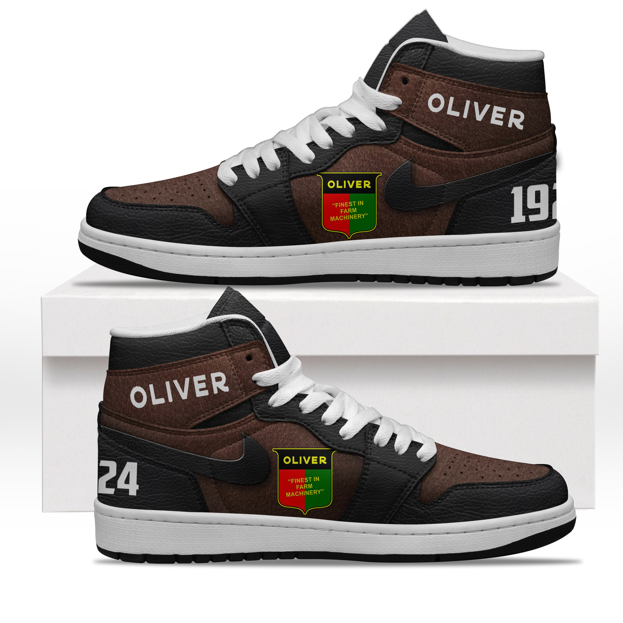 JWFancy Oliver Tractor High Sneakers Shoes For Men And Women