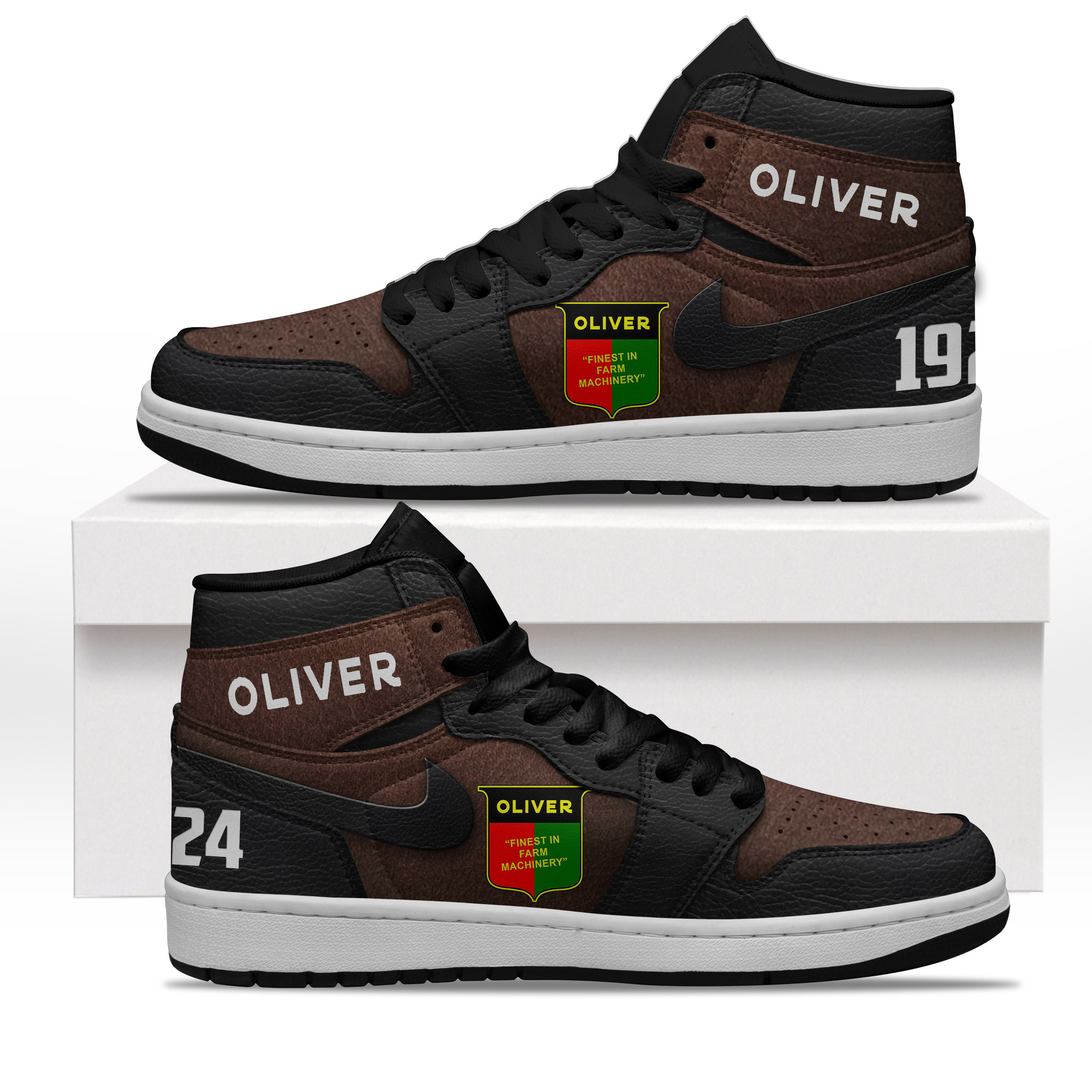 JWFancy Oliver Tractor High Sneakers Shoes For Men And Women