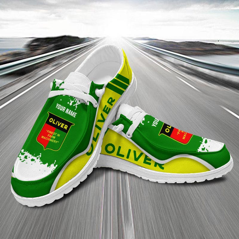 JWFancy Oliver Tractors Hey Dude Shoes Wally Men's Lace Up Loafers Comfortable For Men And Women