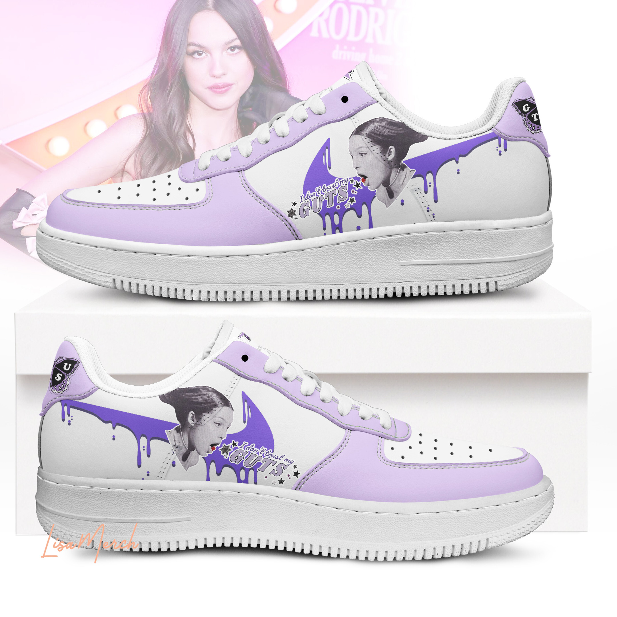 JWFancy Olivia Rodrigo Air Low-Top Sneakers Shoes For Men And Women