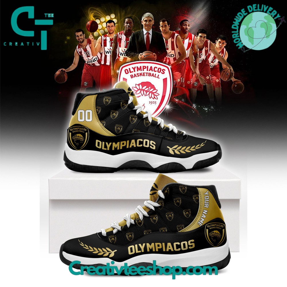JWFancy Olympiacos Basketball AJ13 Sneakers Shoes For Men And Women