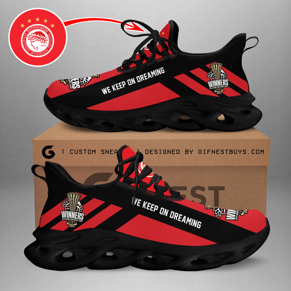 JWFancy Olympiakos F.C. Max Soul Shoes Sneakers For Men And Women