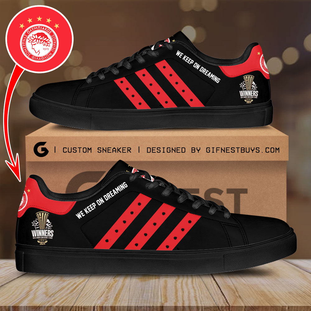 JWFancy Olympiakos FC Skate Stan Shoes Sneakes For Men And Women