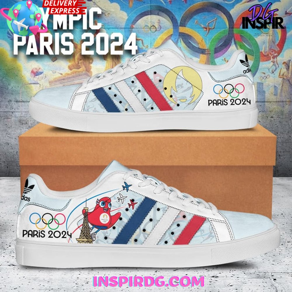 JWFancy Olympic Paris 2024 Skate Stan Shoes Sneakes For Men And Women