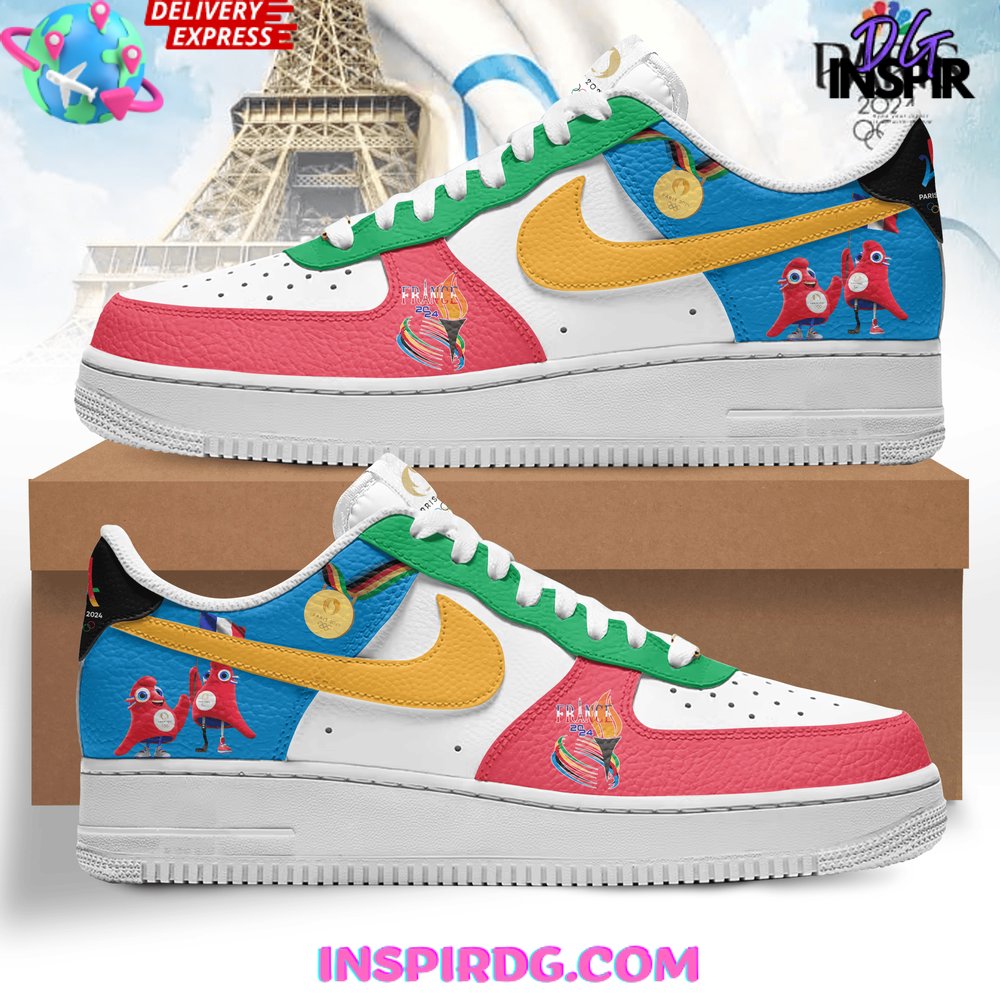 JWFancy Olympic Paris Air Low-Top Sneakers Shoes For Men And Women