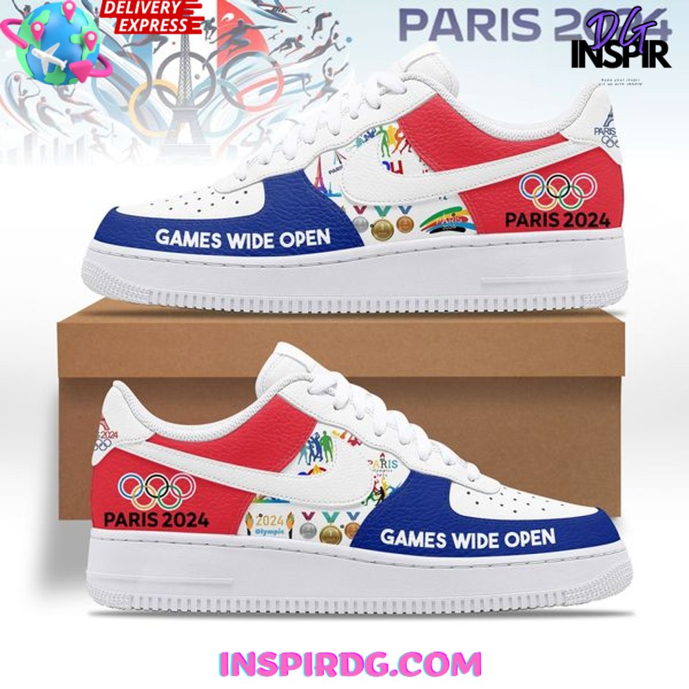 JWFancy Olympic Paris Air Low-Top Sneakers Shoes For Men And Women