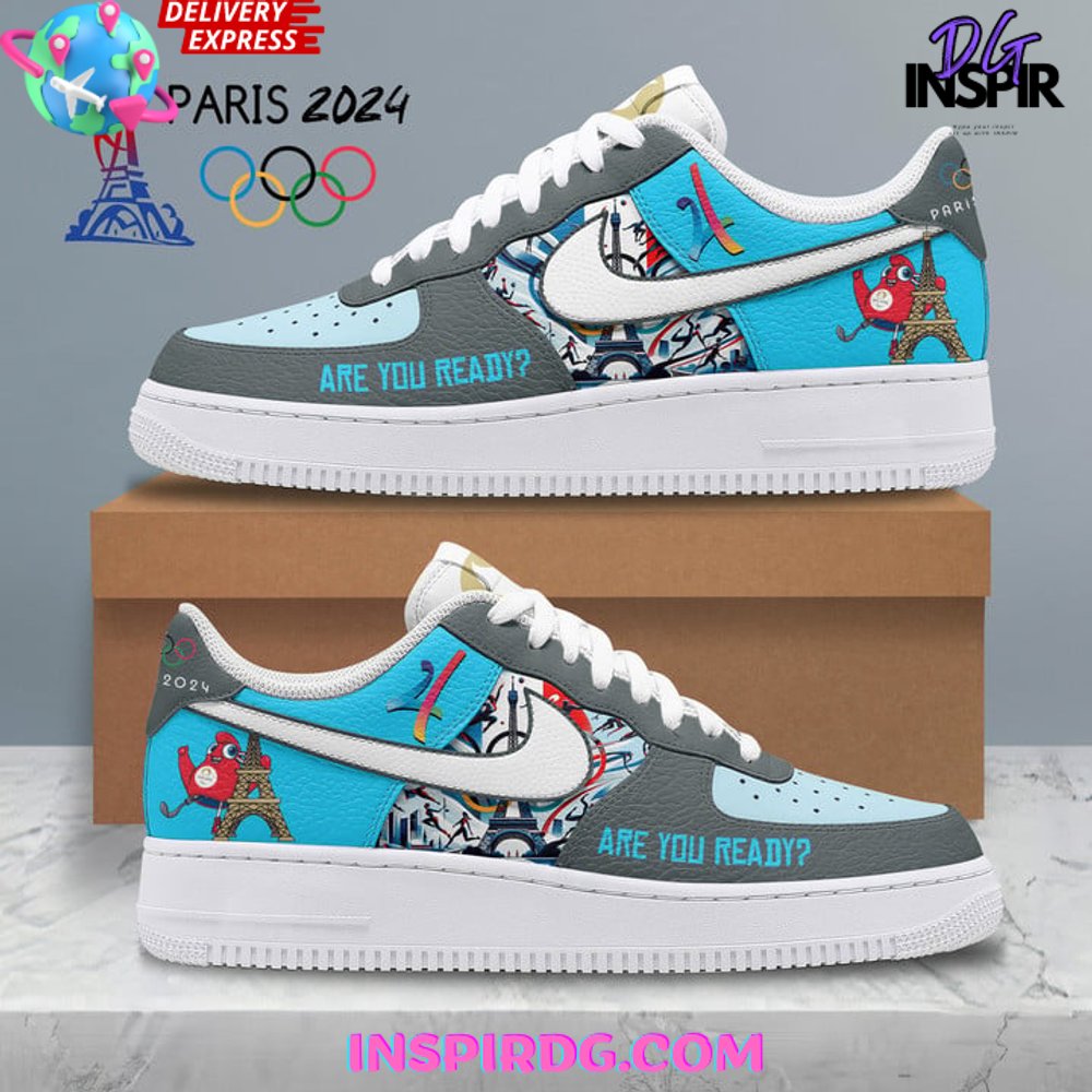 JWFancy Olympic Paris Are You Ready Air Low-Top Sneakers Shoes For Men And Women
