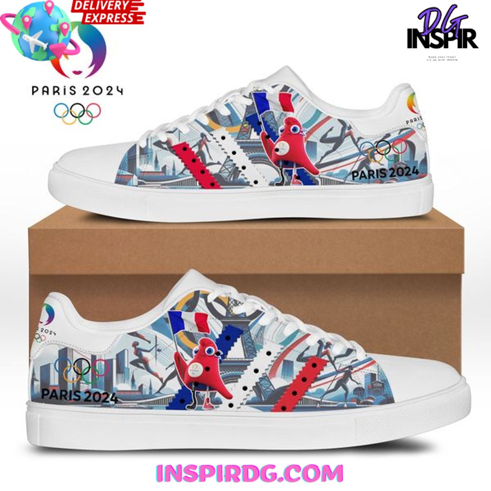 JWFancy Olympic Paris Skate Stan Shoes Sneakes For Men And Women